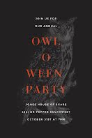 Owl-O-Ween Party - Halloween item