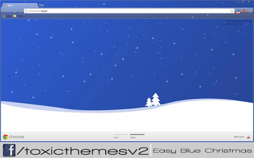 Easy Blue Christmas