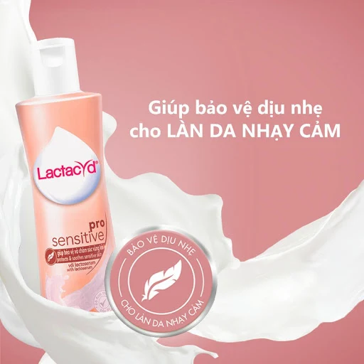 Dung Dịch Vệ Sinh Phụ Nữ Lactacyd Pro Sensitive Cho Da Nhạy Cảm 150ml - Date 06/01/2023