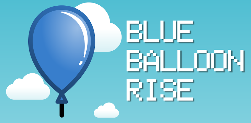 Blue Balloon Rise