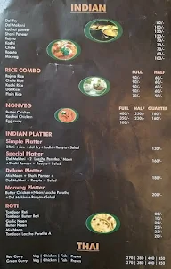 Indian & Chinese Corner menu 3