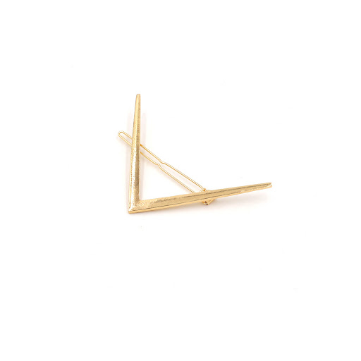 Title 1, Fashionable Geometric Alloy Flat-head Clip Hair...