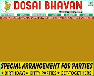 Dosai Bhavan menu 2