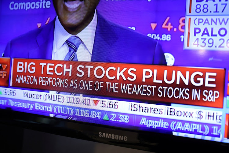 Trading updates are shown on monitors on the trading floor at the New York Stock Exchange in Manhattan, New York, the US, May 18 2022. Picture: ANDREW KELLY/REUTERS