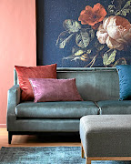 Velvet from the Evolution fabric collection; from R931,50 per metre at hertex.co.za.