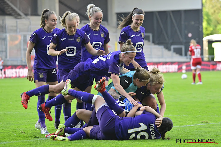 Anderlecht wint Beker van België bij de vrouwen dankzij sterk slot