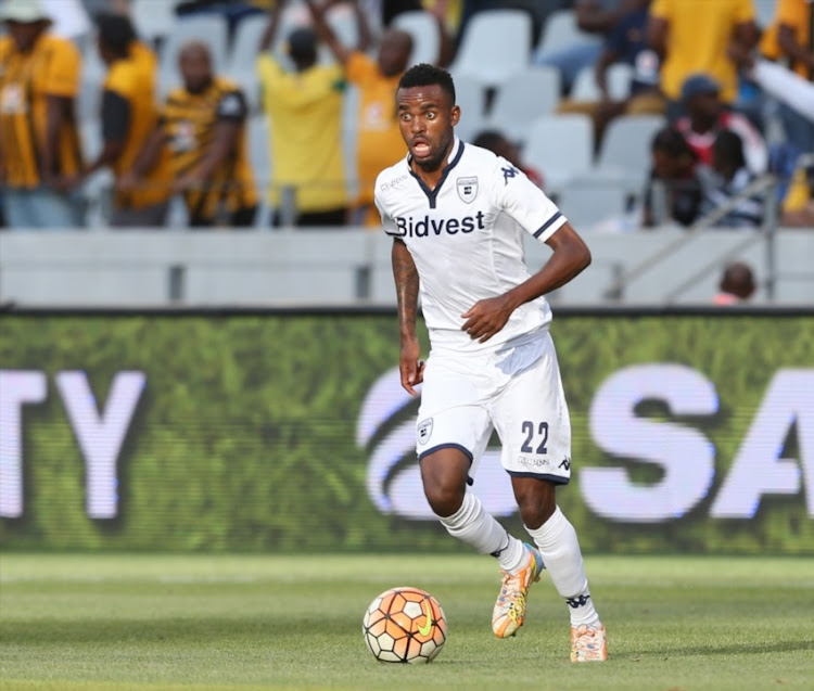 Jabulani Shongwe of Wits during the Absa Premiership match between Kaizer Chiefs and Bidvest Wits at Cape Town Stadium on December 19, 2015 in Cape Town, South Africa.