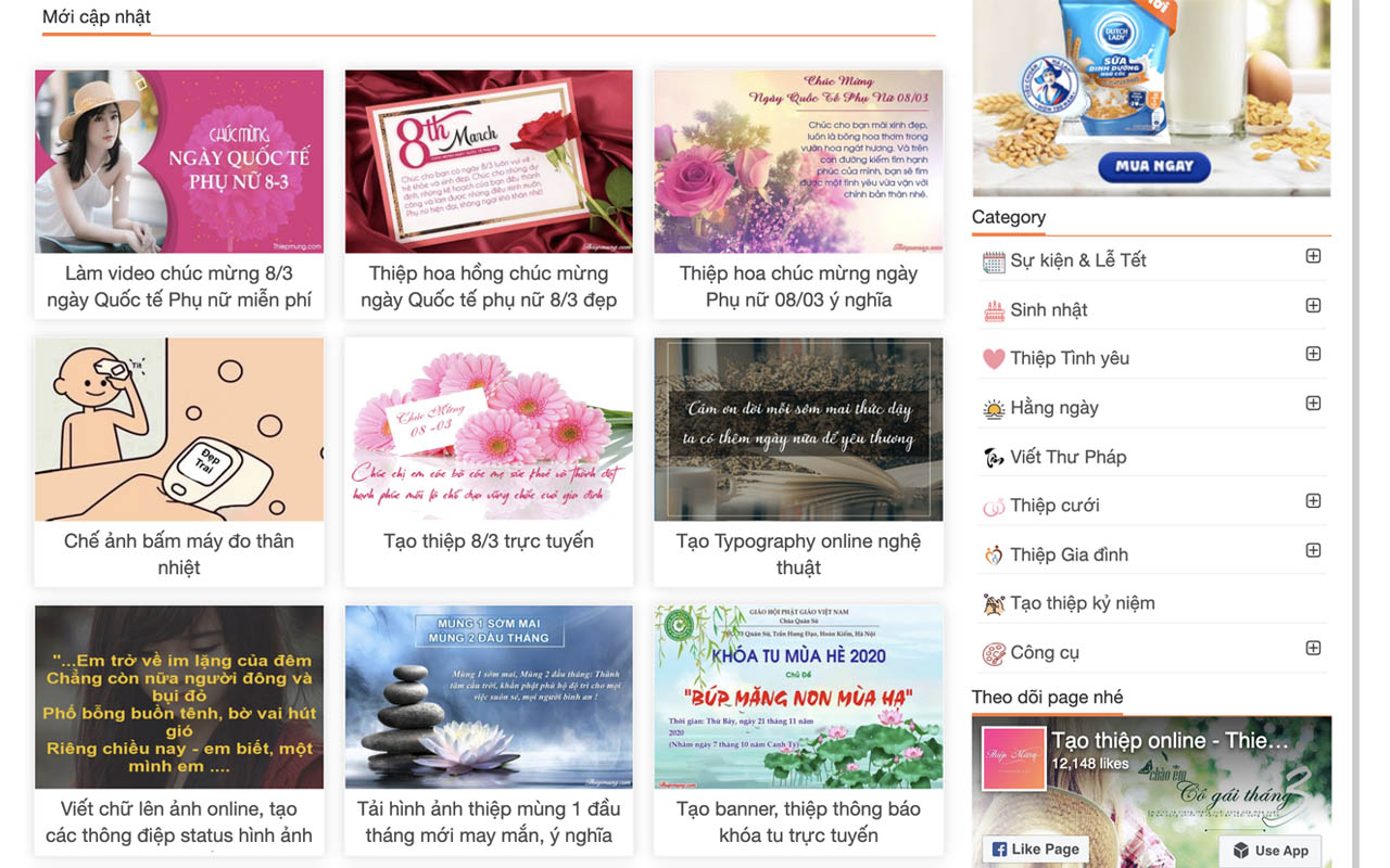 Tạo thiệp Online - Thiepmung.com Preview image 0