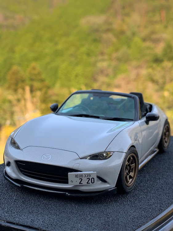 ロードスターのプラモデルで再現・プラモデル・愛車再現に関するカスタム事例の投稿画像5枚目