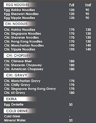 Mama's Chinese Corner menu 3