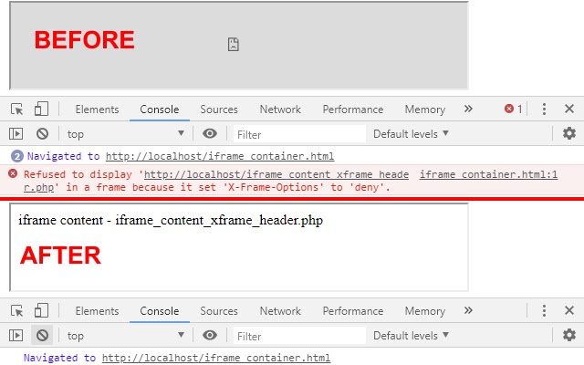 Ignore X-Frame headers chrome extension