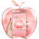 Pink Sparkling Crystal Apple Theme icon