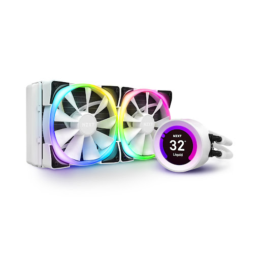 Bộ tản nhiệt nước NZXT Kraken Z53 RGB (WHITE)- 240mm ( RL-KRZ53-RW )