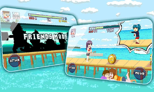 Maldives Friends : Pixel Flappy Fighter