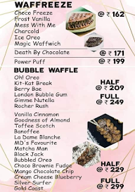 London Bubble Co. menu 2