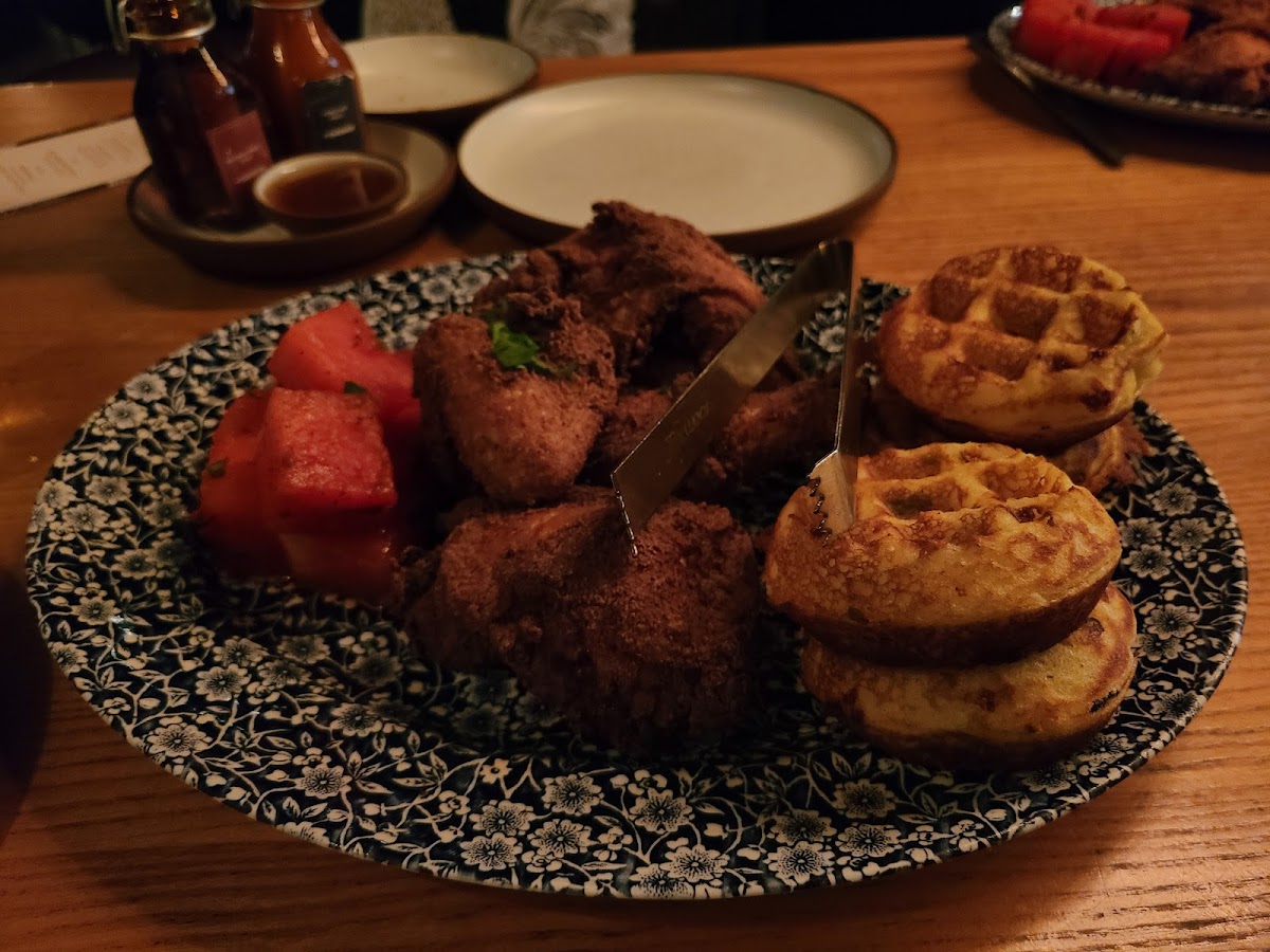 GF Fried Chicken and Waffles