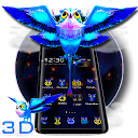 3D Neon Owl Theme 1.1.2 APK Télécharger