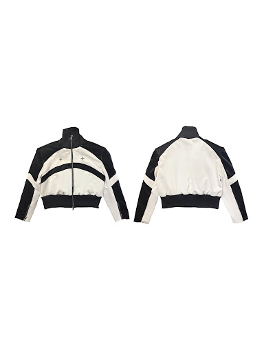 Title 4, Mens Short Thickened Leather Jacket