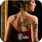 Cover Image of Download Tattoo Magic on Photo Stickers 1.0 APK