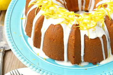 Lemon Cream Cheese Pound Cake