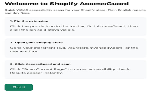 Shopify AccessGuard: Accessibility Checker screenshot 3