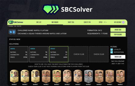 FUT 23 SBC solver Preview image 0