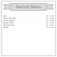 Murugan Idly Shop menu 1