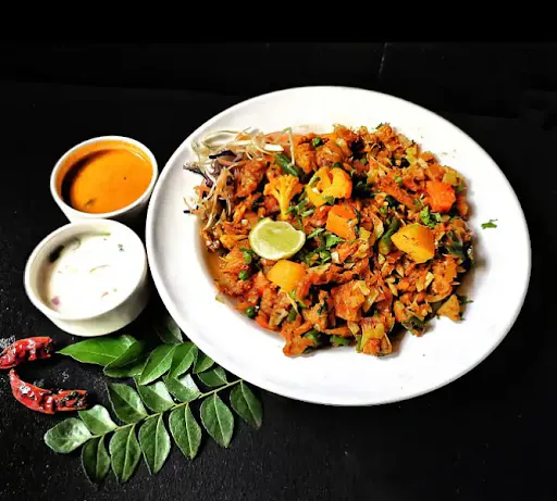 Veg Double Kothu Parotta