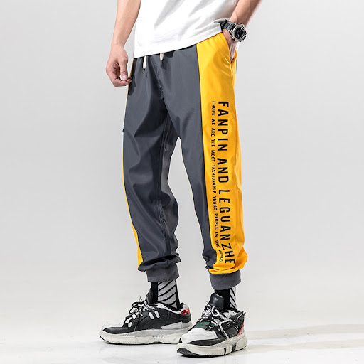 Title 2, Color block loose casual overalls for ultimate ...
