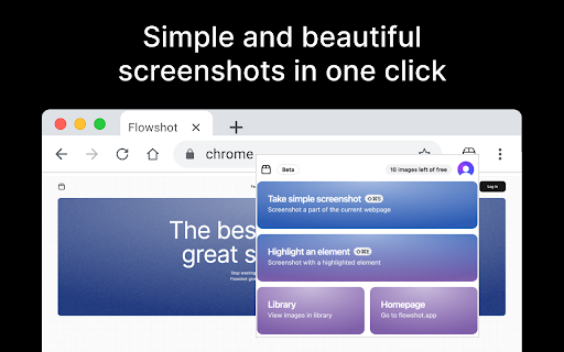 Flowshot - Simple & Beautiful Screenshots