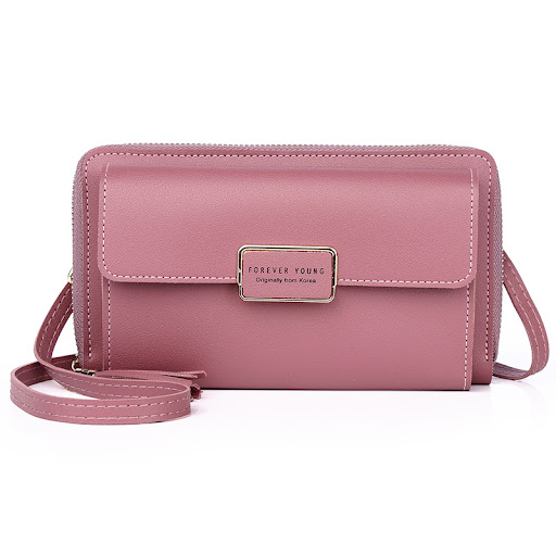 Title 8, One-Shoulder Messenger Tassel Bag with Large Ca...