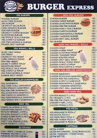 Burger Express menu 3