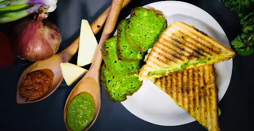 Veg Kebab Cheese Grilled Sandwich