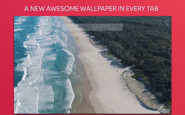 Ocean Live Wallpaper HD Custom New Tab