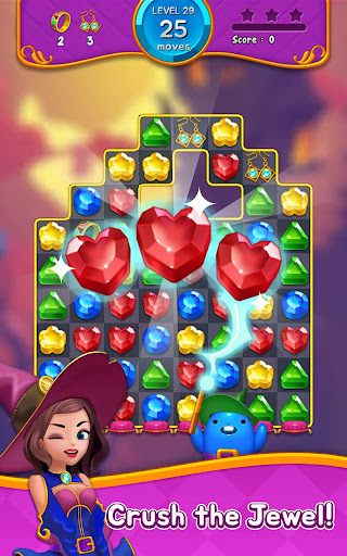 Jewel Witch - Best Funny Three Match Puzzle Game screenshots 21