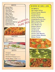 Agarwal Snacks & Fast Food menu 3