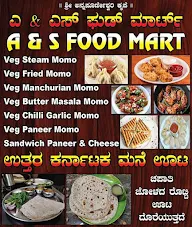 A & S Food Mart menu 1