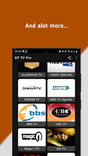 Screenshot EP Live TV: Uganda TV Channels