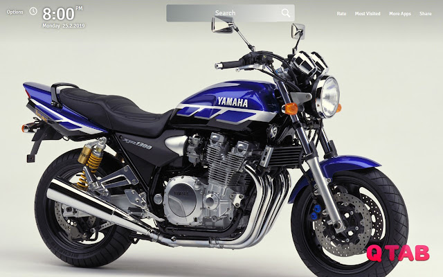 Yamaha XJR 1300 Wallpapers Theme New Tab