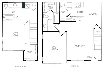Go to The Valley Grove Floorplan page.