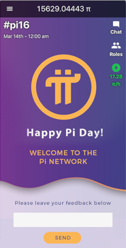 Screenshot Pi Network