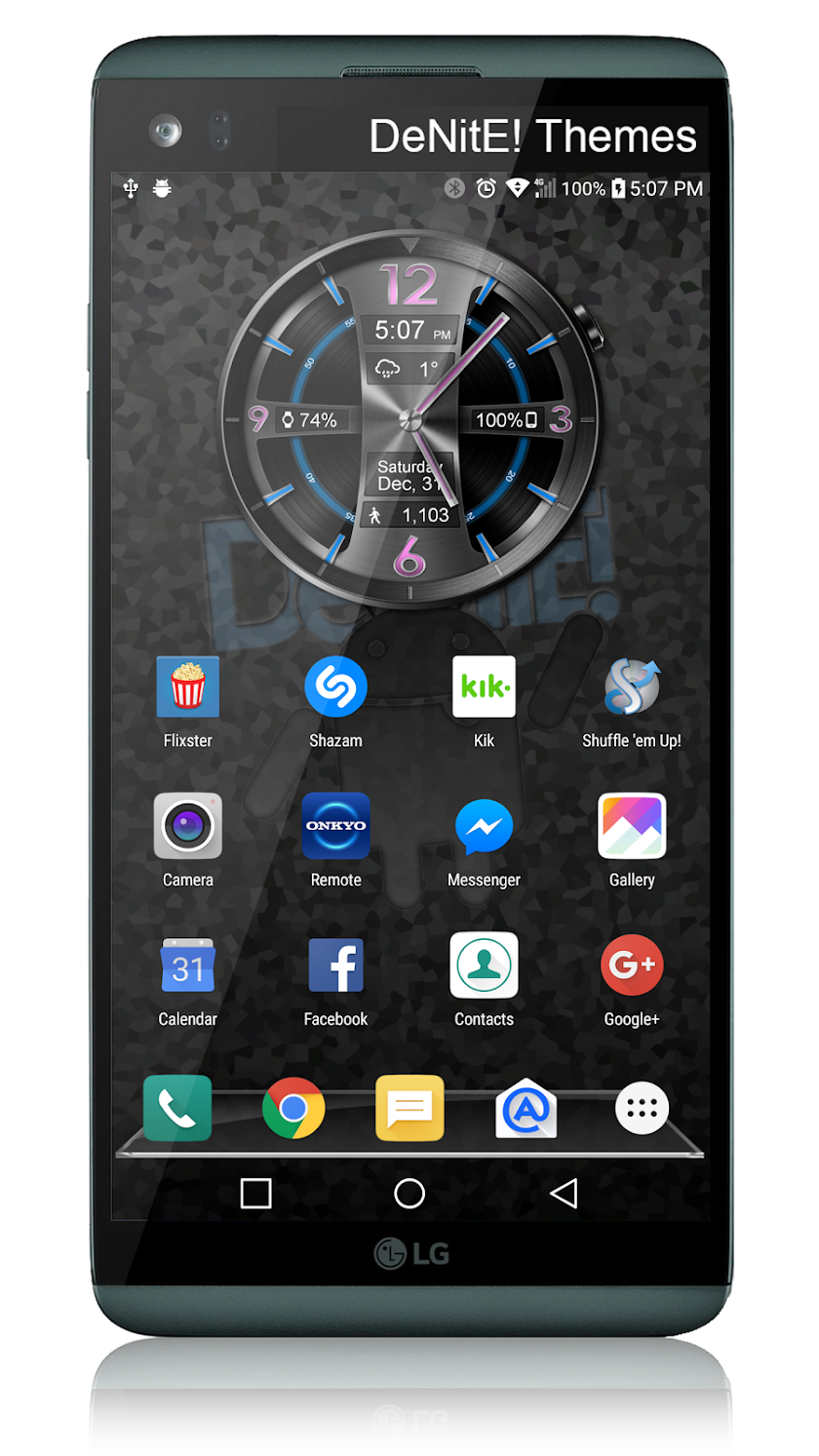 Crystallize Blue for LG V20 G5 Screen 1