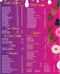 Mario Donuts & Waffles menu 2