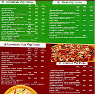 US Pizza menu 1