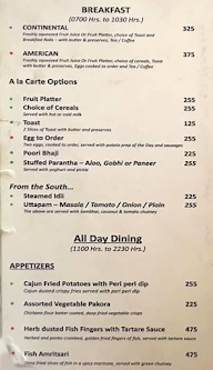 Panoramic- The Sarovar Portico Surajkund menu 2