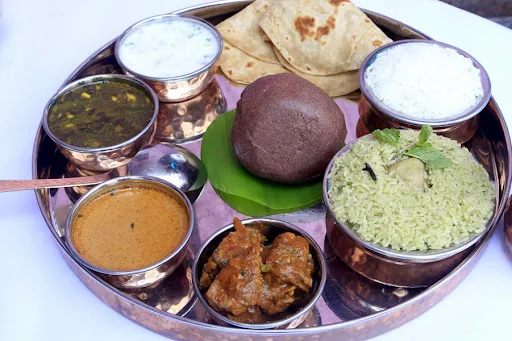 Mutton Thali (Mudde)