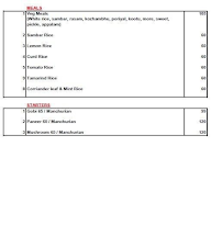 Seshan's Cafe A Unit Of Booboo Caterers menu 2