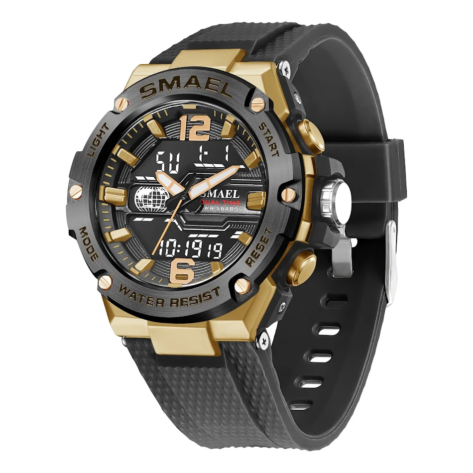 Montre Quartz Homme Multifonction Étanche Un Accessoire de Mode Indispensable Résistant et Élégant pour Toutes les Activités Quotidiennes