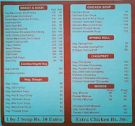 Hung's Chinese Fast Food menu 2
