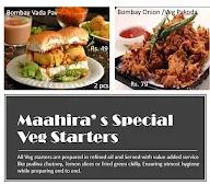 Maahira's Kitchen menu 4